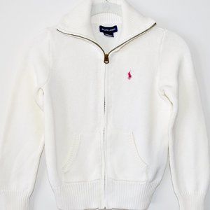 Ralph Lauren Full-Zip Cardigan Sweater - Medium